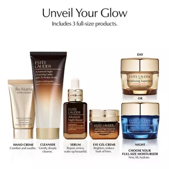 🆕 NWT 💖 Estee Lauder Holiday Blockbuster 2024 Set 9 Full-Size Favorites [V. 2] - Picture 2 of 6